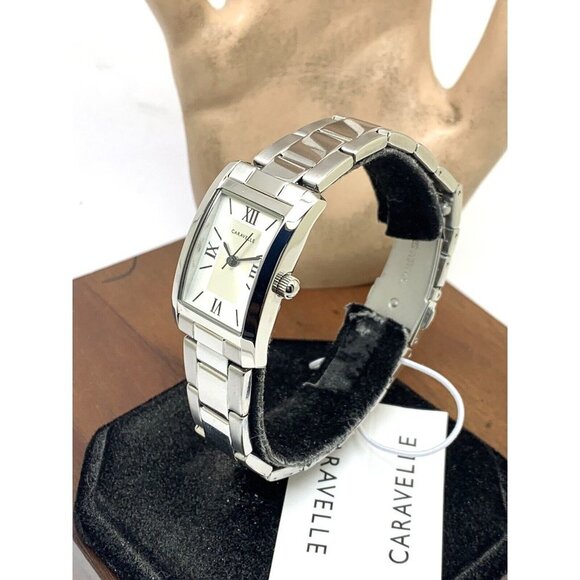 Caravelle by Bulova Women's Watch 43L203 Quartz Silver Dial Stainless Steel - Picture 12 of 12
